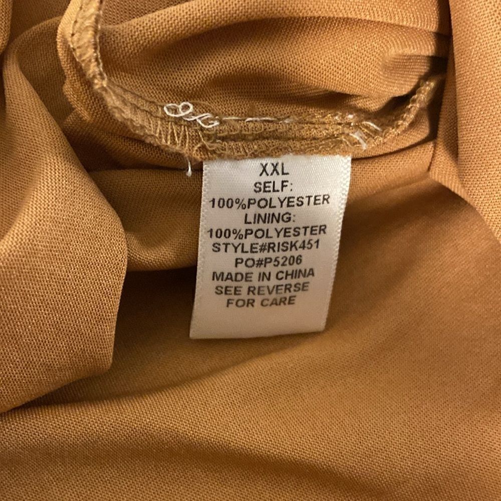 Multi Stripe Button Down Skirt Roolee Size Xxl Fa… - image 6